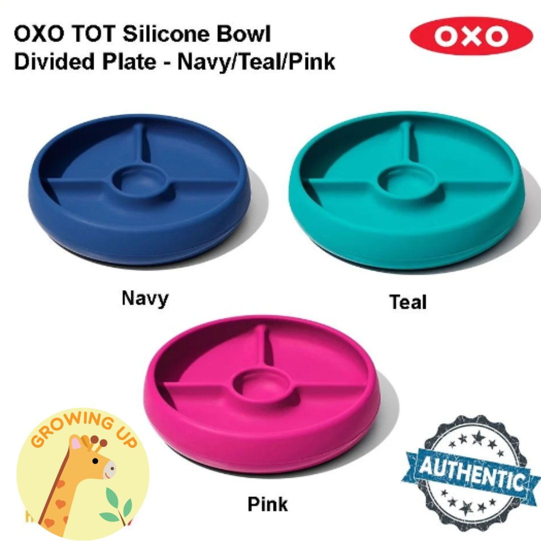 OXO Tot Silicone Divided Plate